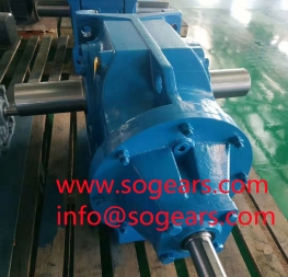 TRC series helical gearbox speed reducer electric motor helical gearbox reduction gear motor